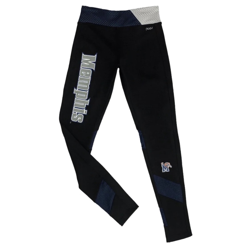 University of Memphis Leggings With Mesh Insert